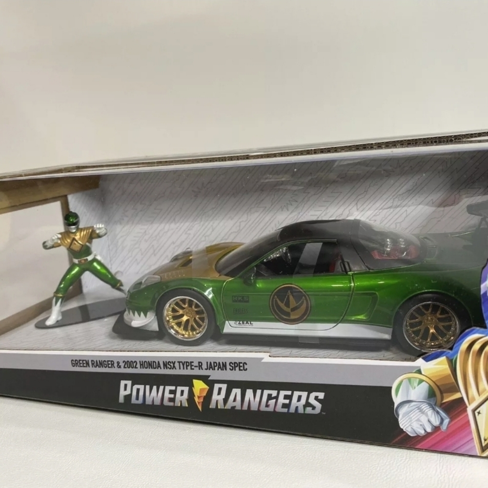 Jada Power Rangers Green/Honda NSX 1/24 Scale